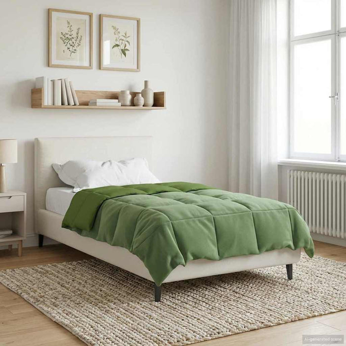 Duvet complet pe tot parcursul anului Patos Verde 155 x 200 cm - WALTI WALTI
