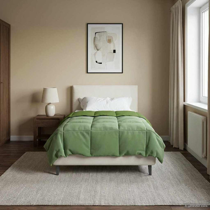 Duvet complet pe tot parcursul anului Patos Verde 155 x 200 cm - WALTI WALTI