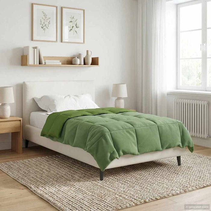 Duvet complet pe tot parcursul anului Patos Verde 155 x 220 cm - WALTI WALTI