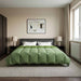 Duvet complet pe tot parcursul anului Patos Verde 200 x 220 cm - WALTI WALTI