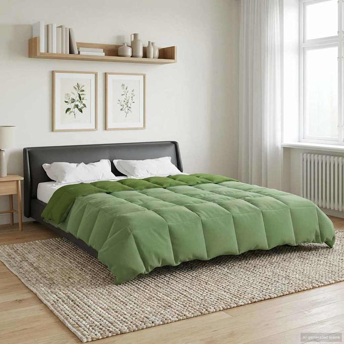 Duvet complet pe tot parcursul anului Patos Verde 220 x 240 cm - WALTI WALTI