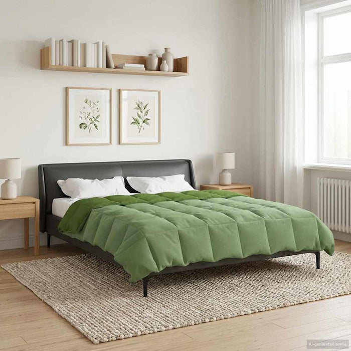 Duvet complet pe tot parcursul anului Patos Verde 220 x 260 cm - WALTI WALTI