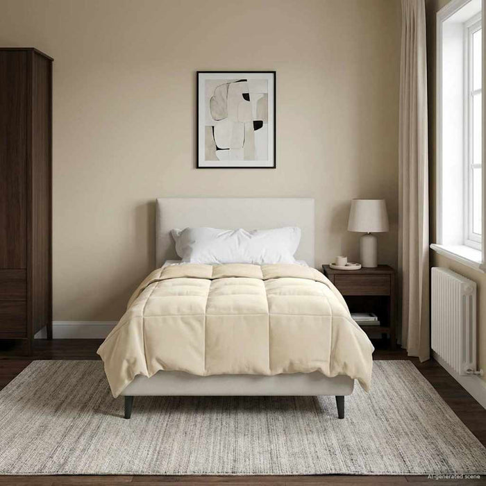 Duvet complet pe tot parcursul anului Patos Crem 140 x 200 cm - WALTI WALTI