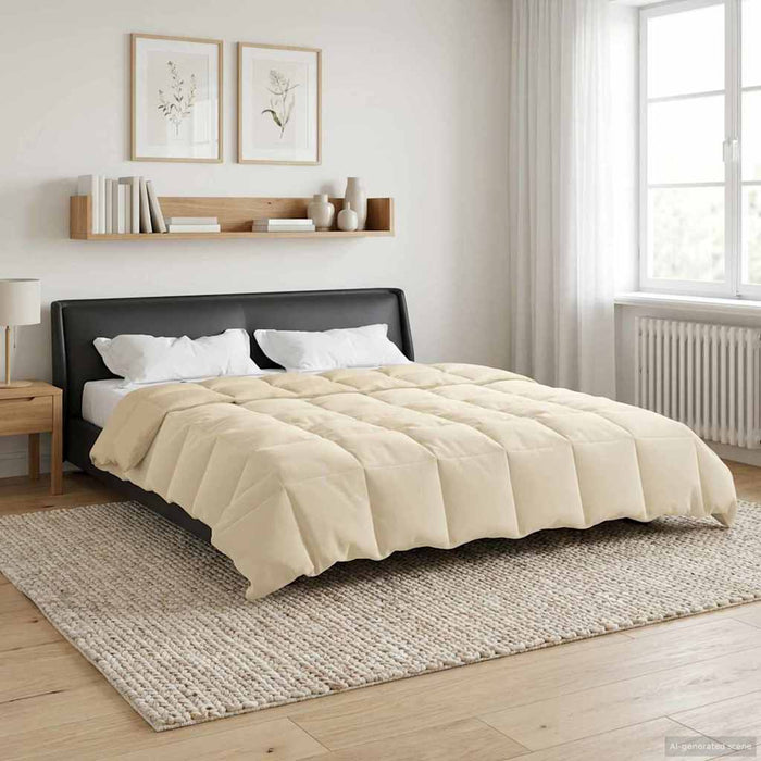 Duvet complet pe tot parcursul anului Patos Crem 200 x 200 cm - WALTI WALTI