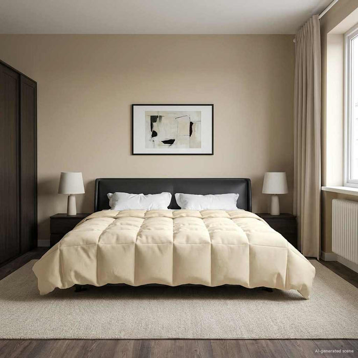 Duvet complet pe tot parcursul anului Patos Crem 200 x 240 cm - WALTI WALTI