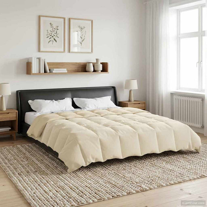 Duvet complet pe tot parcursul anului Patos Crem 200 x 220 cm - WALTI WALTI