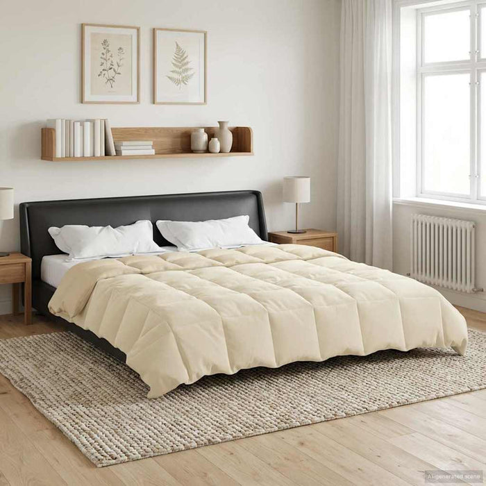 Duvet complet pe tot parcursul anului Patos Crem 220 x 260 cm - WALTI WALTI