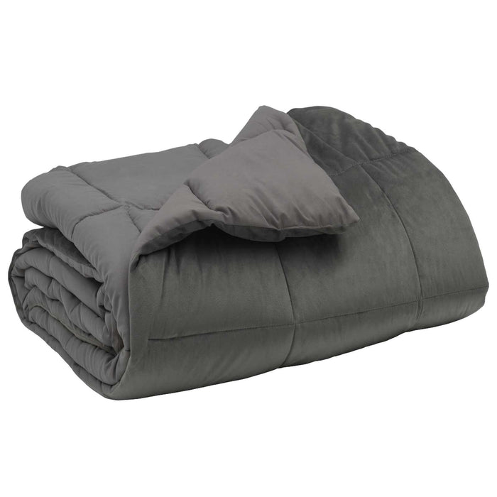 Duvet de iarnă Patos Gri deschis 135 x 200 cm Microfibră - WALTI WALTI