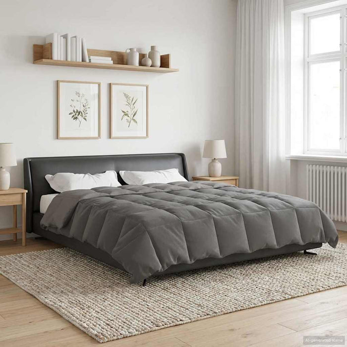 Duvet de iarnă Patos Gri deschis 200 x 240 cm Microfibră - WALTI WALTI