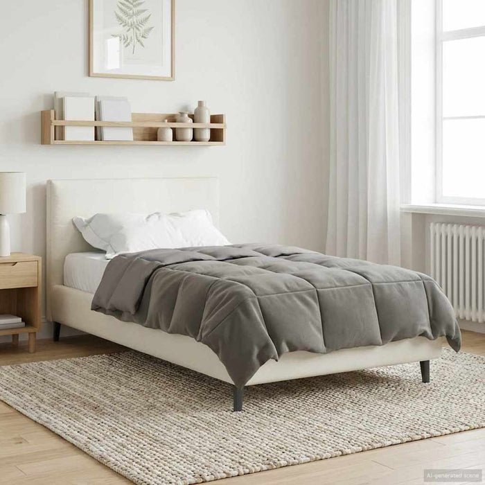 Duvet de iarnă Patos Gri deschis 140 x 220 cm Microfibră - WALTI WALTI