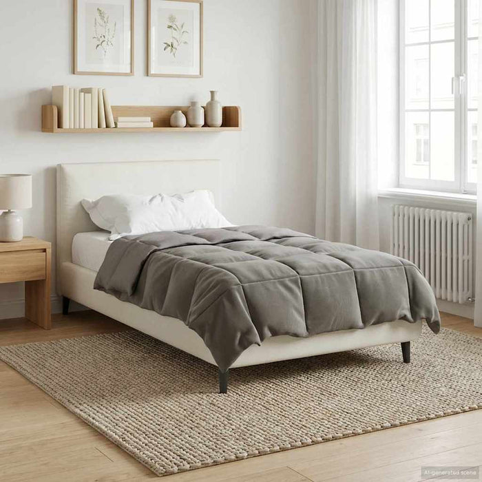 Duvet de iarnă Patos Gri deschis 155 x 220 cm Microfibră - WALTI WALTI