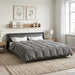 Duvet de iarnă Patos Gri deschis 200 x 220 cm Microfibră - WALTI WALTI
