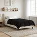 Duvet de iarnă Patos Negru 140 x 220 cm Microfibră - WALTI WALTI
