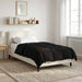 Duvet de iarnă Patos Negru 155 x 200 cm Microfibră - WALTI WALTI