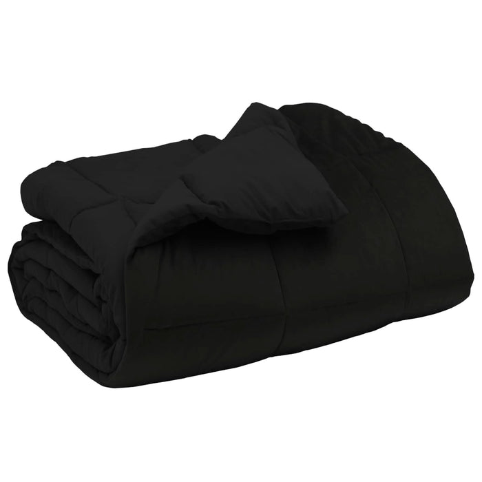 Duvet de iarnă Patos Negru 200 x 240 cm Microfibră - WALTI WALTI