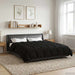 Duvet de iarnă Patos Negru 220 x 240 cm Microfibră - WALTI WALTI