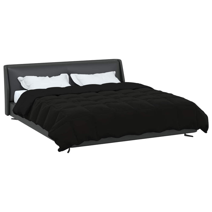 Duvet de iarnă Patos Negru 220 x 240 cm Microfibră - WALTI WALTI