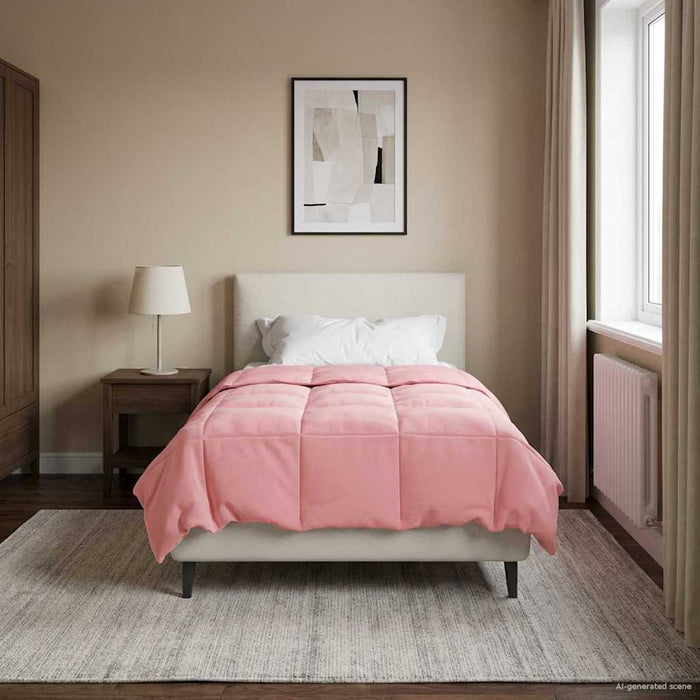 Duvet de iarnă Patos Roz 155 x 200 cm Microfibră - WALTI WALTI