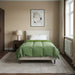 Duvet de iarnă Patos Verde 135 x 200 cm Microfibră - WALTI WALTI
