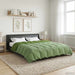 Duvet de iarnă Patos Verde 200 x 200 cm Microfibră - WALTI WALTI