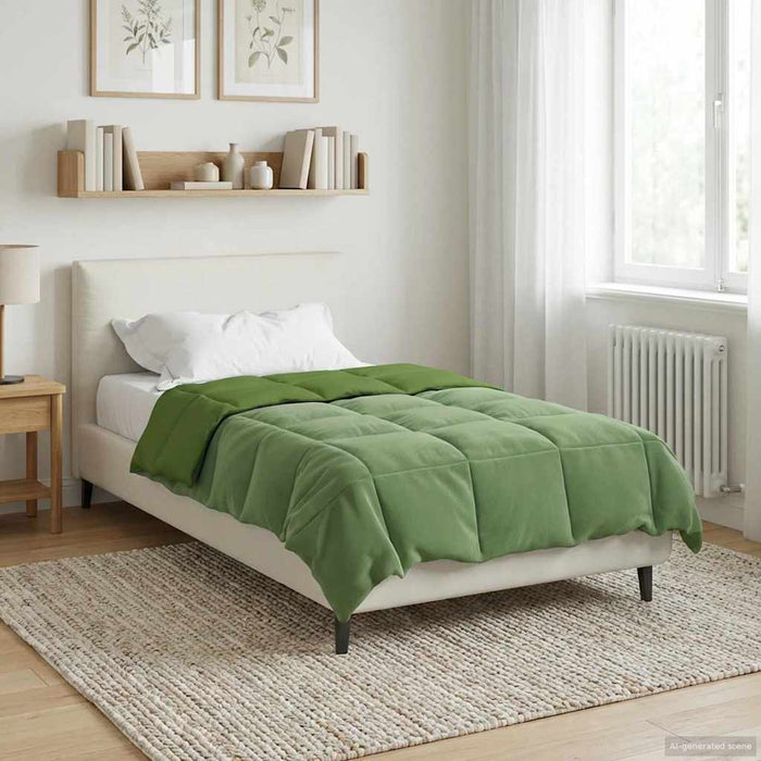 Duvet de iarnă Patos Verde 140 x 220 cm Microfibră - WALTI WALTI