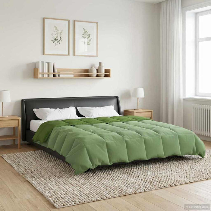 Duvet de iarnă Patos Verde 220 x 260 cm Microfibră - WALTI WALTI