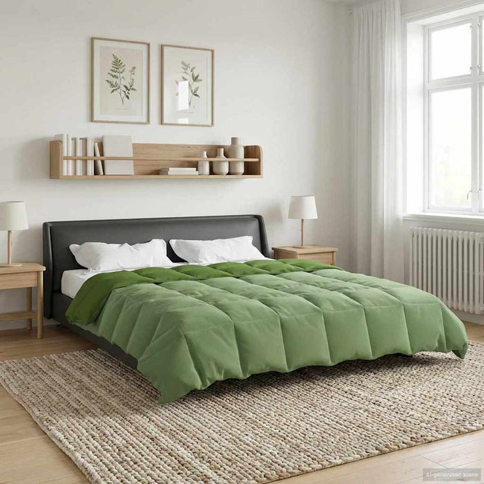Duvet de iarnă Patos Verde 240 x 260 cm Microfibră - WALTI WALTI