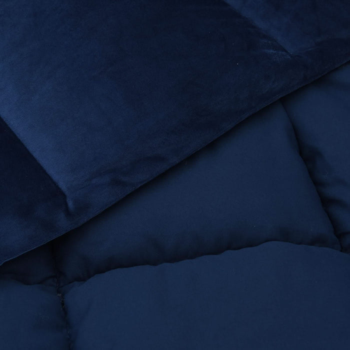 Duvet de iarnă Patos Albastru închis 135 x 200 cm Microfibră - WALTI WALTI