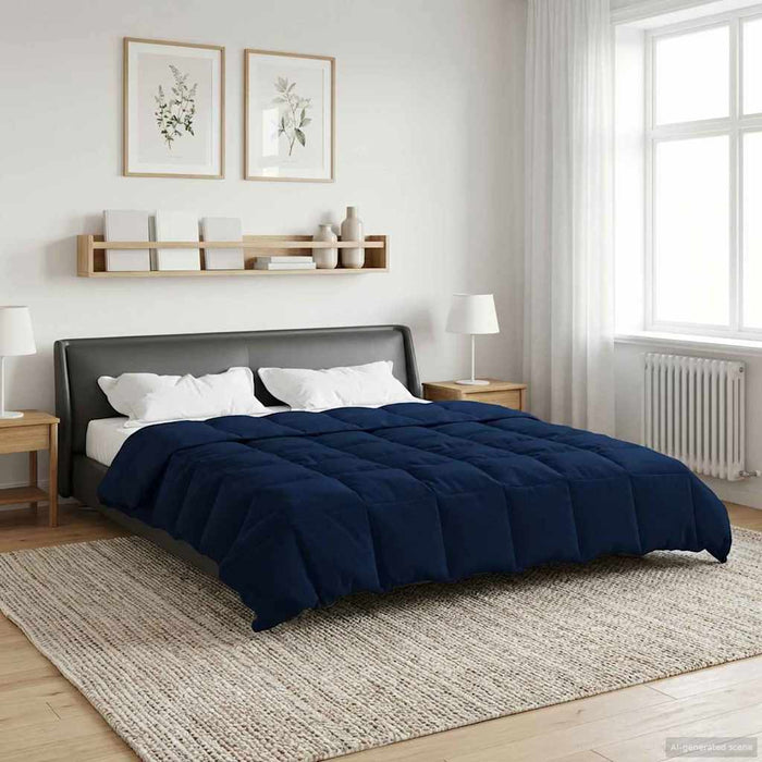 Duvet de iarnă Patos Albastru închis 200 x 240 cm Microfibră - WALTI WALTI