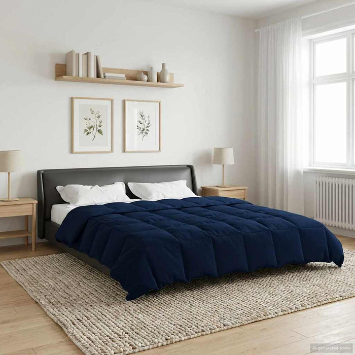 Duvet de iarnă Patos Albastru închis 220 x 240 cm Microfibră - WALTI WALTI