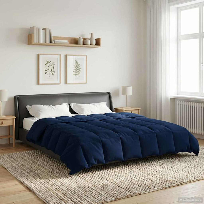 Duvet de iarnă Patos Albastru închis 220 x 260 cm Microfibră - WALTI WALTI