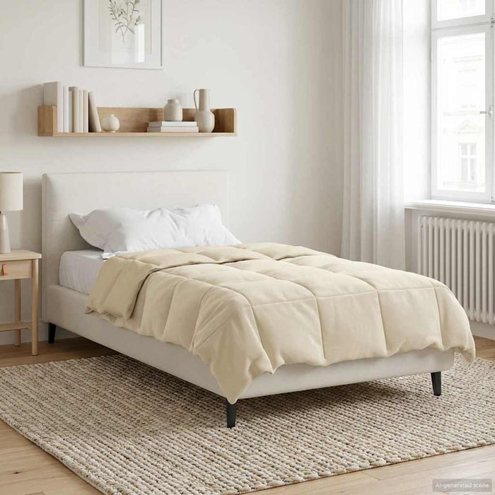Duvet de iarnă Patos Crem 140 x 200 cm Microfibră - WALTI WALTI