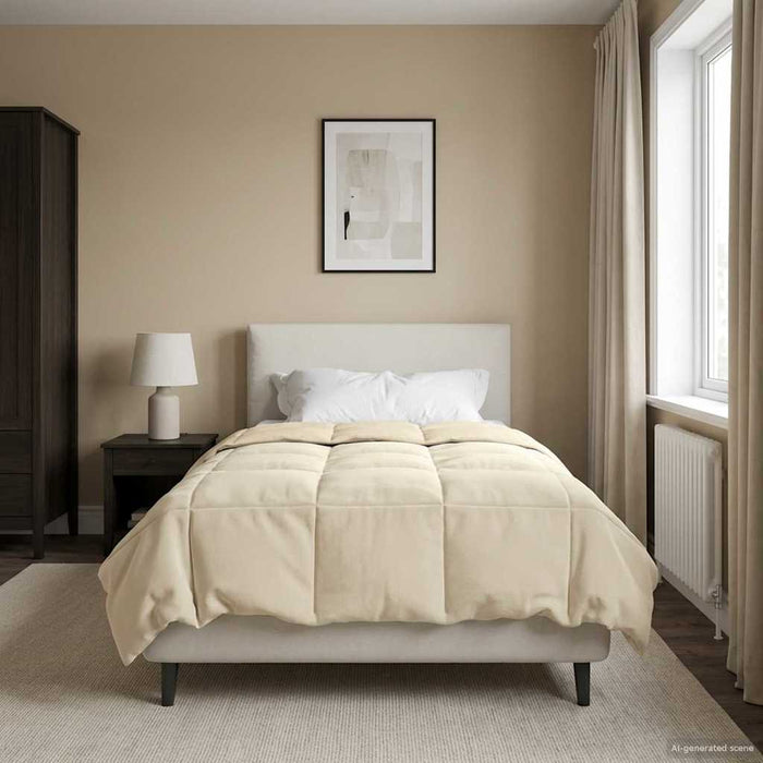 Duvet de iarnă Patos Crem 140 x 200 cm Microfibră - WALTI WALTI
