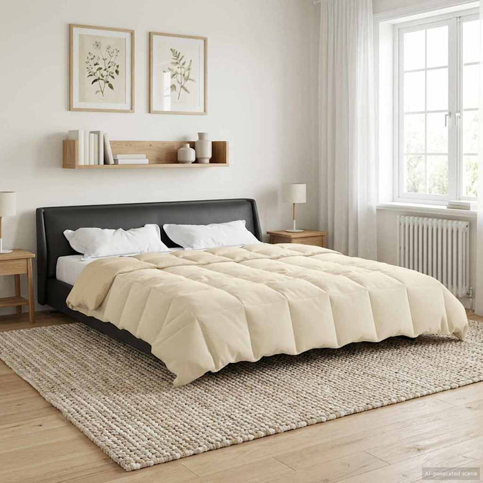 Duvet de iarnă Patos Crem 200 x 200 cm Microfibră - WALTI WALTI