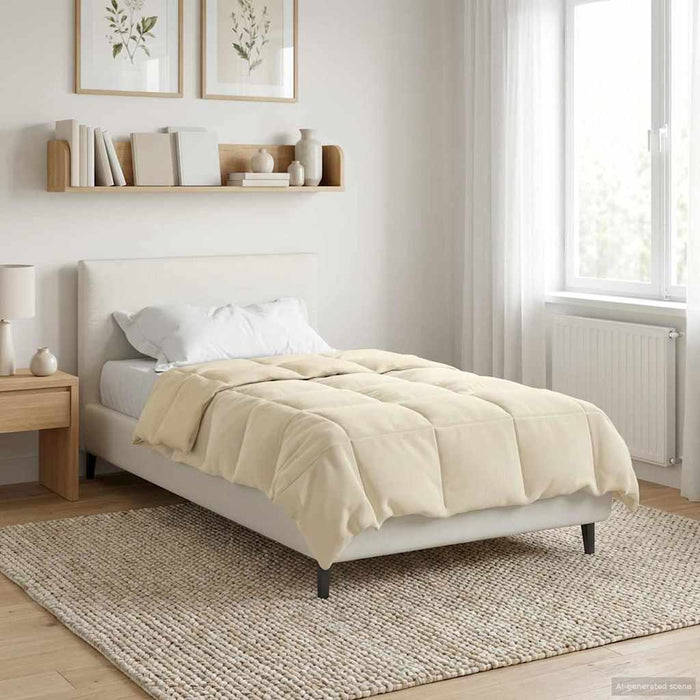 Duvet de iarnă Patos Crem 135 x 220 cm Microfibră - WALTI WALTI