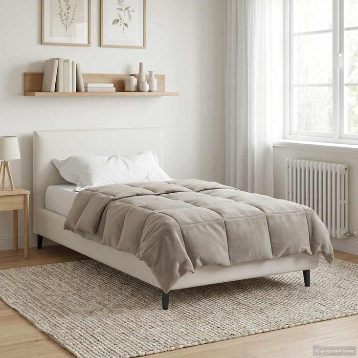 Duvet de iarnă Patos Crem 140 x 220 cm Microfibră - WALTI WALTI