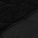 Pilotă de vară Negru 135 x 200 cm Microfibră și fleece Teddy - WALTI WALTI