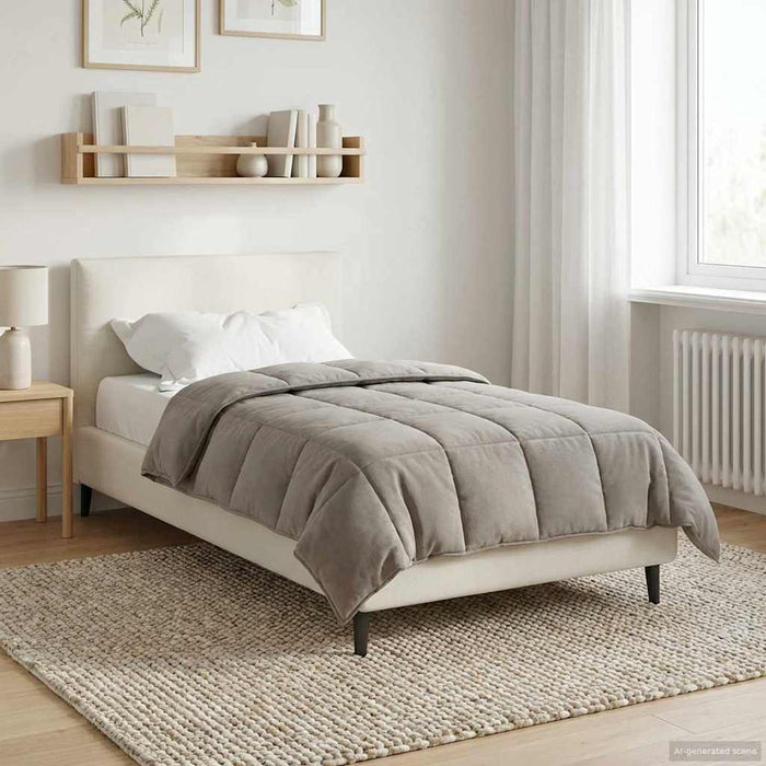 Pilotă de vară Roz 135 x 200 cm Microfibră și fleece Teddy - WALTI WALTI