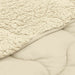 Pilotă de vară Crem 155 x 220 cm Microfibră și fleece Teddy - WALTI WALTI