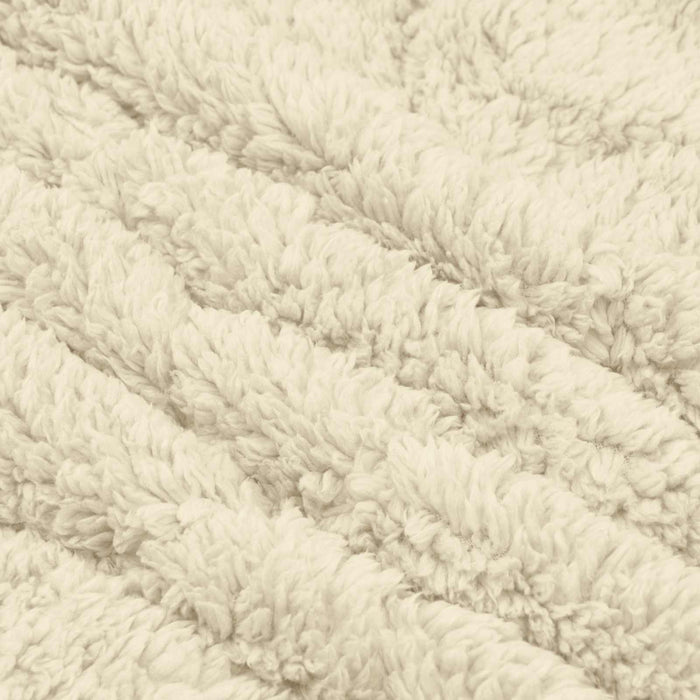 Pilotă de vară Crem 220 x 260 cm Microfibră și fleece Teddy - WALTI WALTI