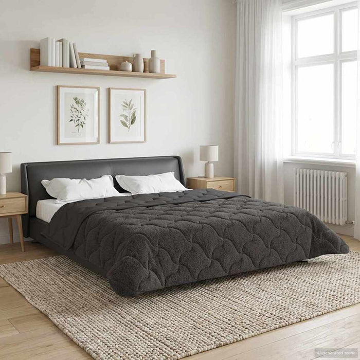 Duvet complet pe tot parcursul anului Antracit 200 x 240 cm - WALTI WALTI