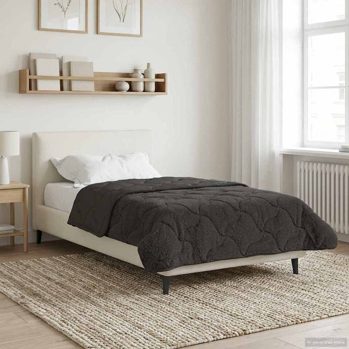 Duvet complet pe tot parcursul anului Antracit 140 x 220 cm - WALTI WALTI