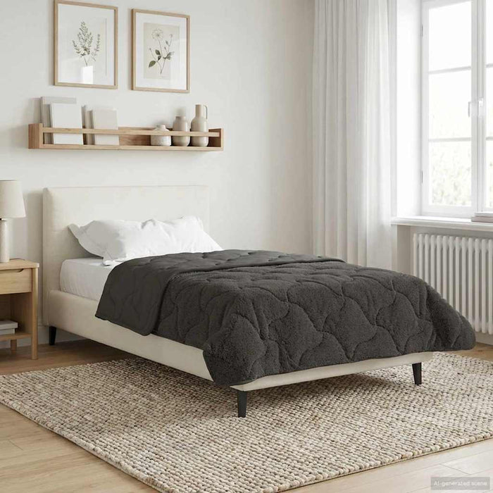 Duvet complet pe tot parcursul anului Antracit 155 x 220 cm - WALTI WALTI