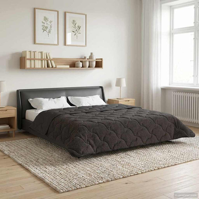 Duvet complet pe tot parcursul anului Antracit 200 x 220 cm - WALTI WALTI