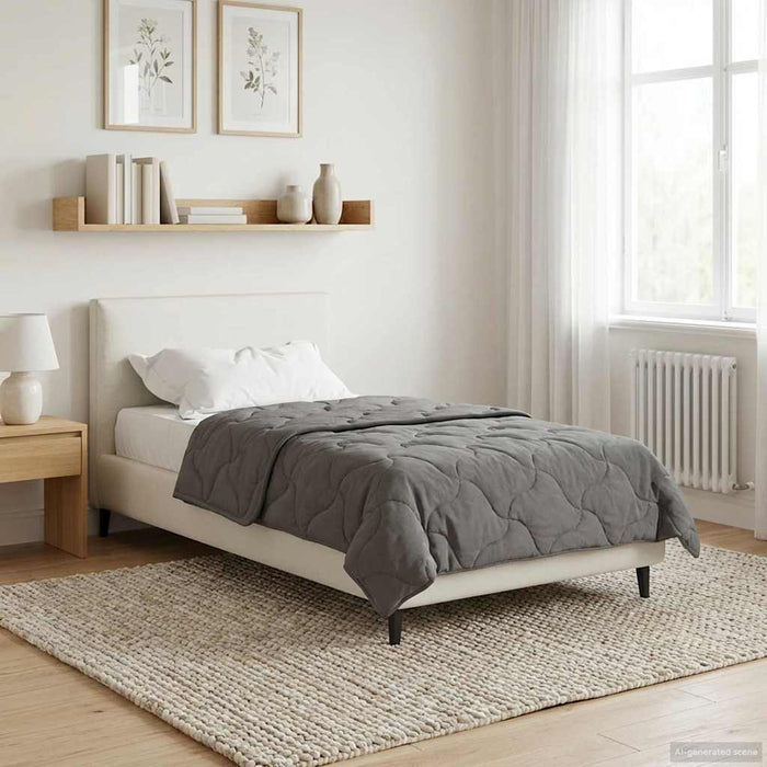 Duvet complet pe tot parcursul anului Gri deschis 155 x 200 cm - WALTI WALTI