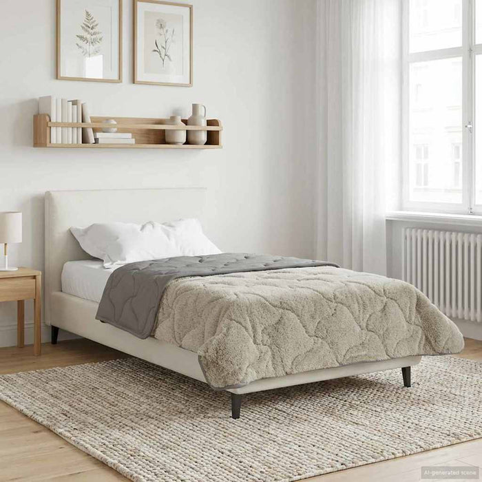 Duvet complet pe tot parcursul anului Gri deschis 140 x 220 cm - WALTI WALTI