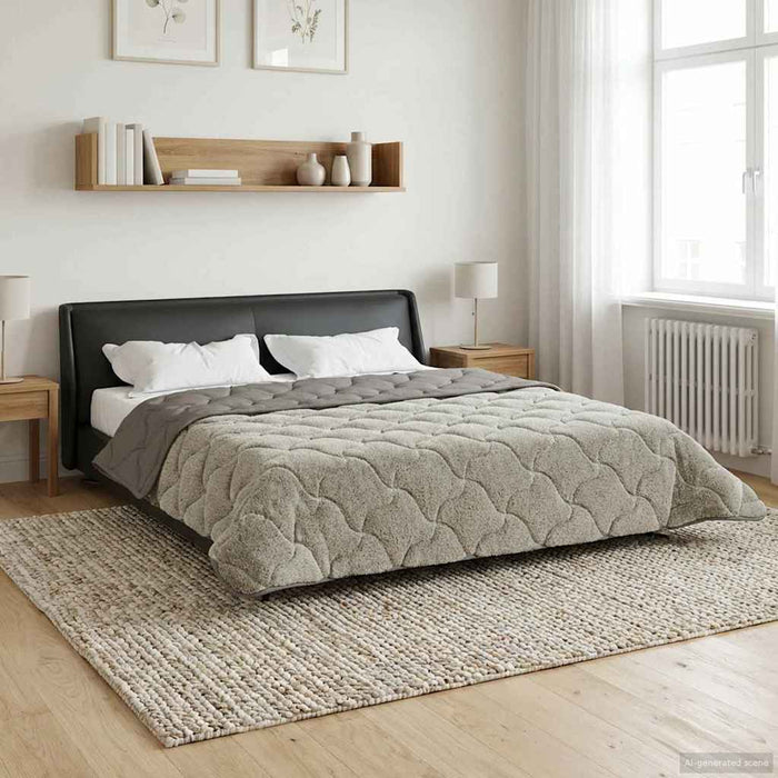 Duvet complet pe tot parcursul anului Gri deschis 220 x 240 cm - WALTI WALTI