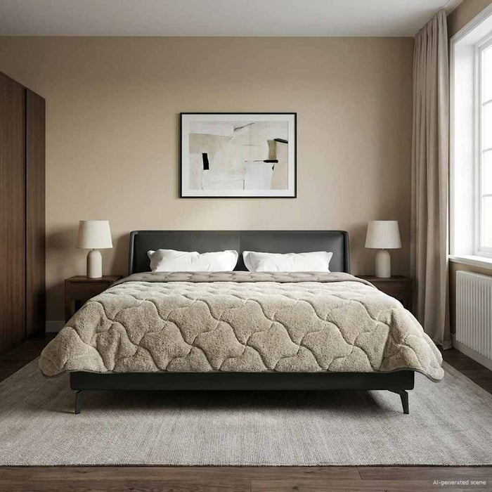 Duvet complet pe tot parcursul anului Gri deschis 220 x 240 cm - WALTI WALTI