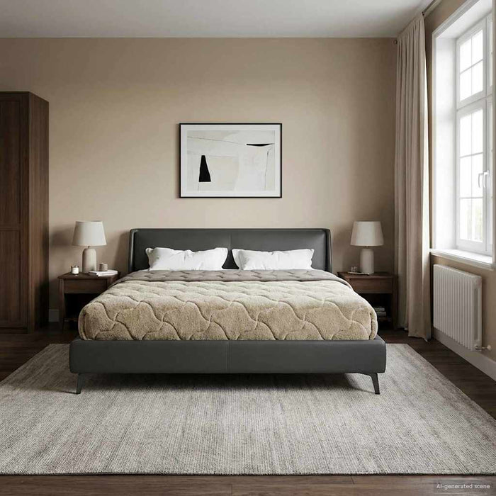 Duvet complet pe tot parcursul anului Gri deschis 220 x 260 cm - WALTI WALTI