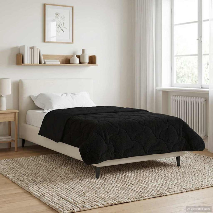 Duvet complet pe tot parcursul anului Patos Negru 140 x 220 cm - WALTI WALTI